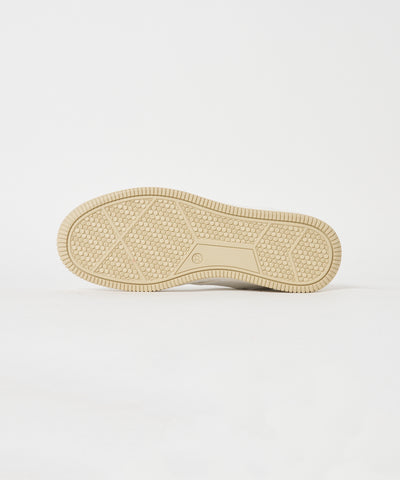 CORN GN1 スニーカー WHITE & BEIGE SUEDE