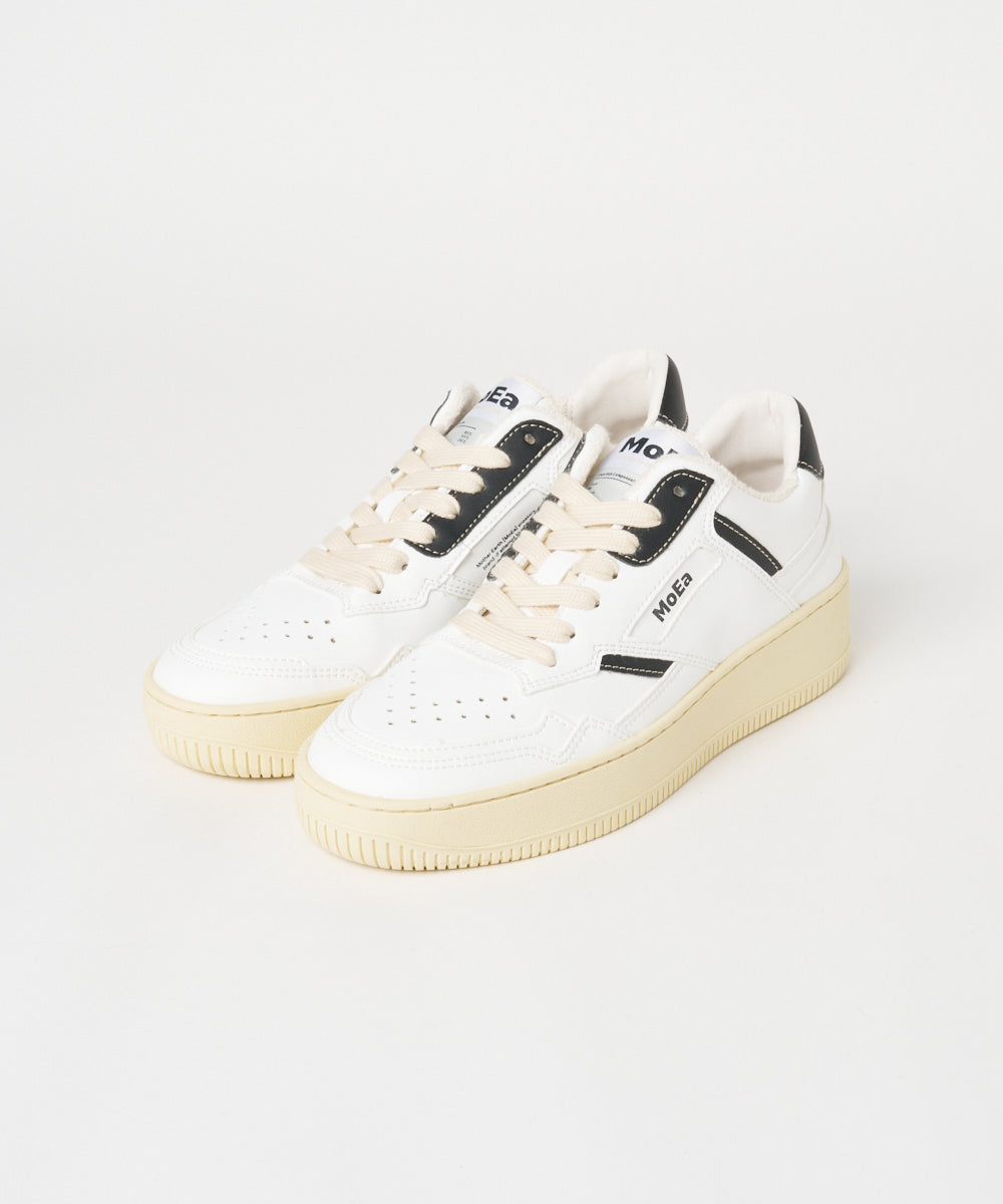 CORN GN1 スニーカー RETRO WHITE & BLACK