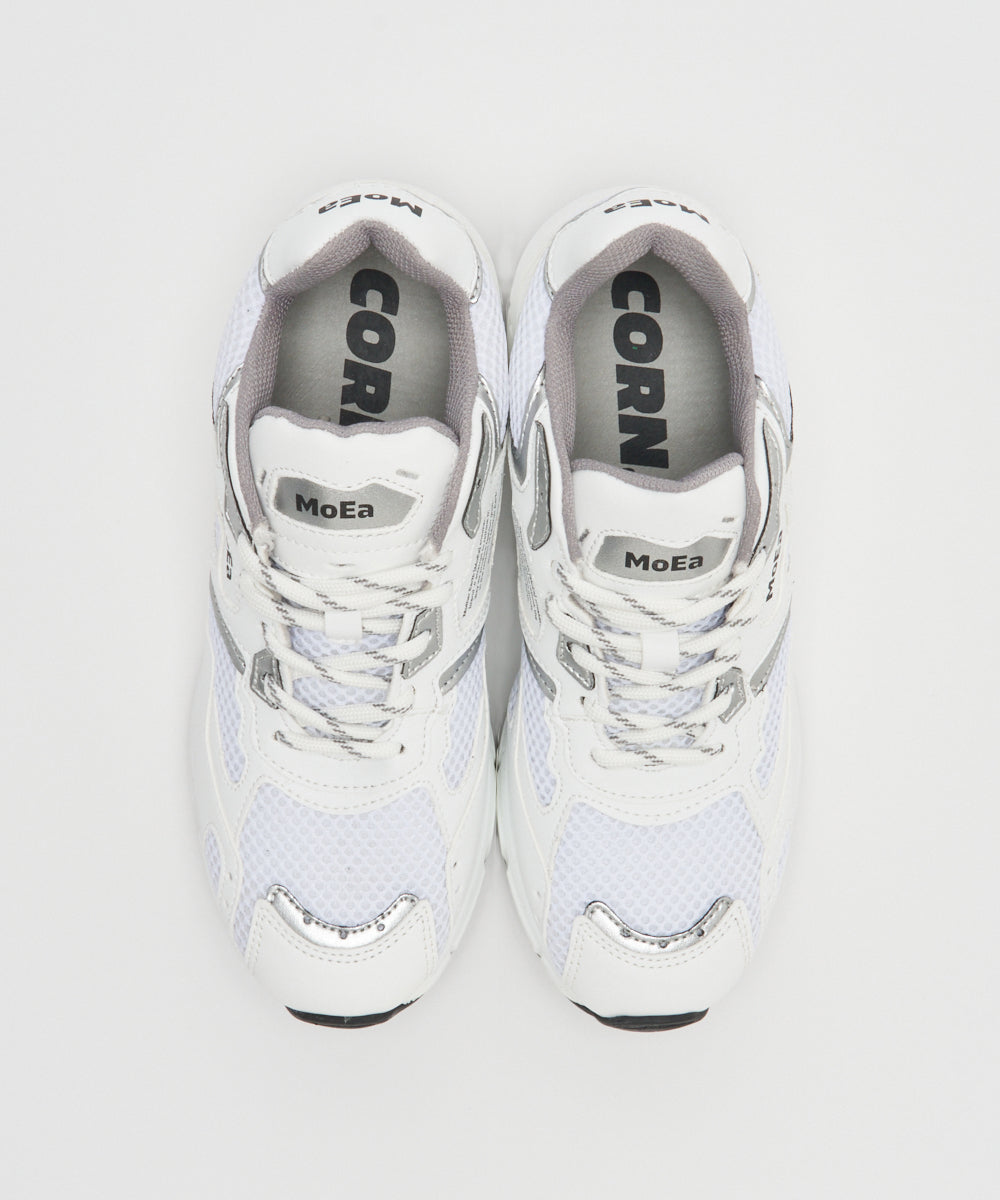 MoEa | CORN GN8 WHITE & SILVER - アマンオンラインストア