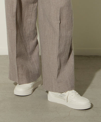 CORN GN9 スニーカー PURE WHITE GRAINED