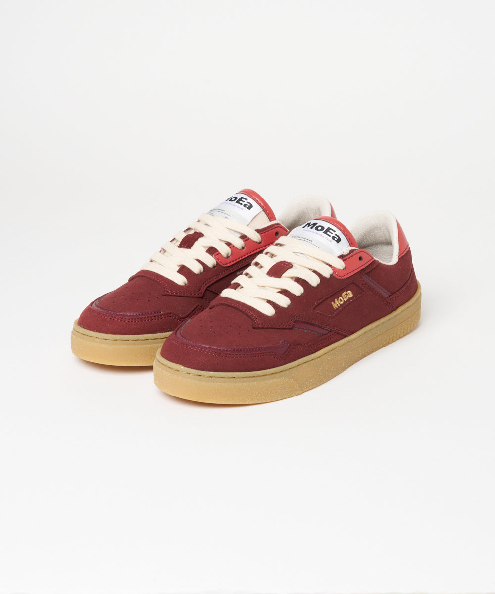 GRAPES GN9 スニーカー FULL BURGUNDY SUEDE