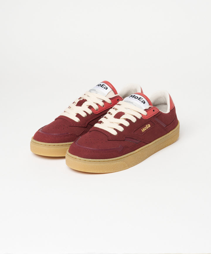 MoEa | GRAPES GN9 FULL BURGUNDY SUEDE - アマンオンラインストア
