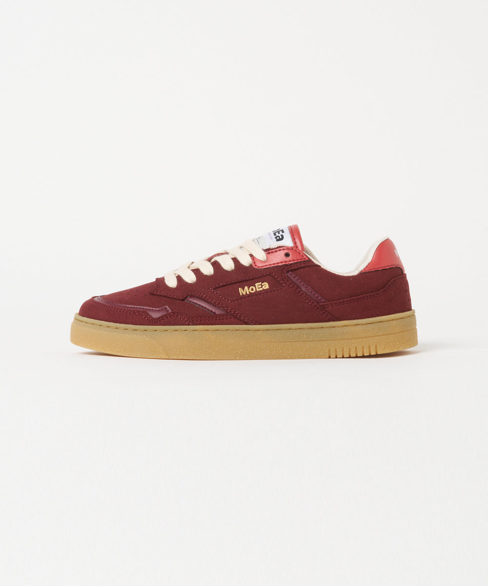 GRAPES GN9 スニーカー FULL BURGUNDY SUEDE