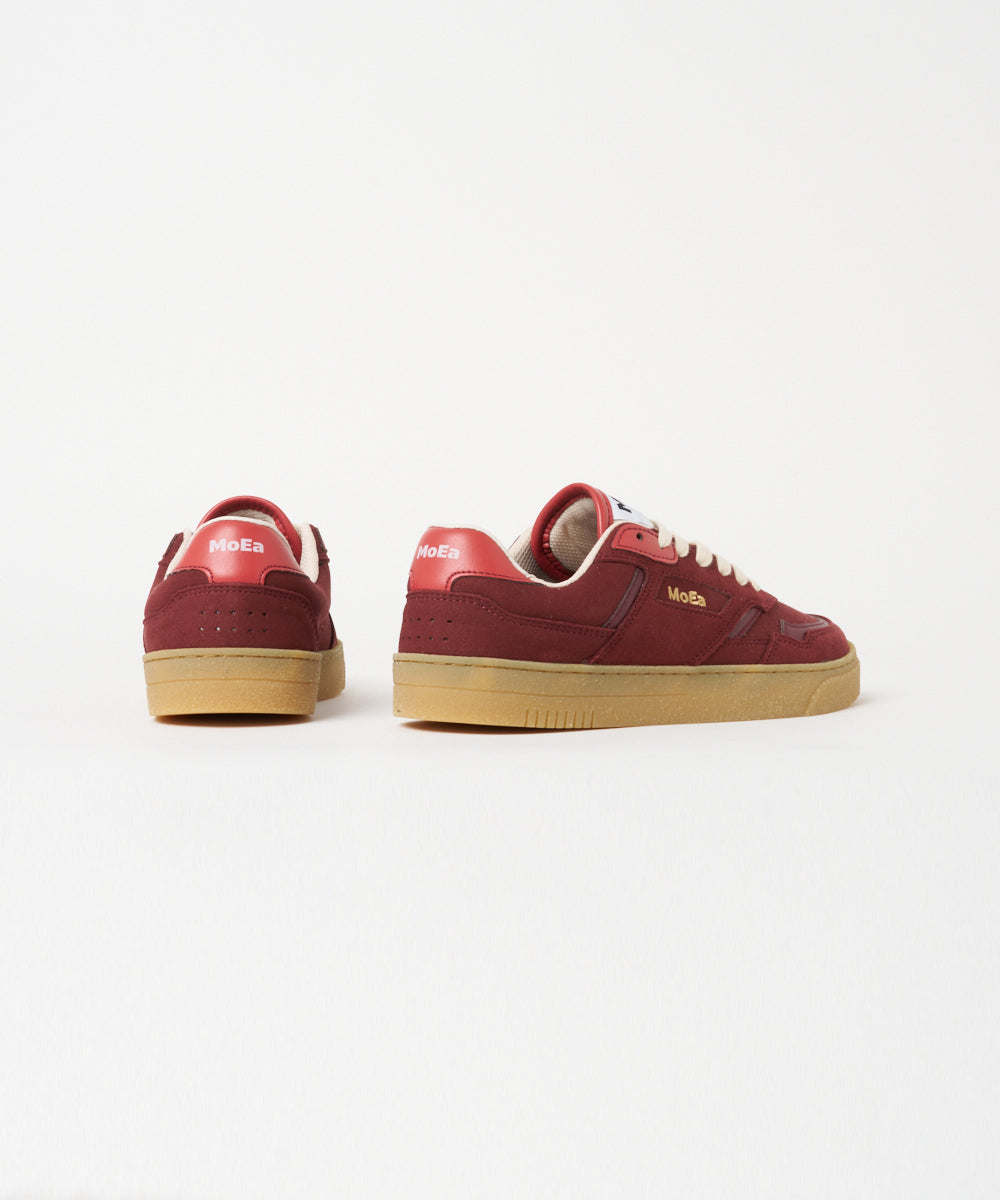 GRAPES GN9 スニーカー FULL BURGUNDY SUEDE