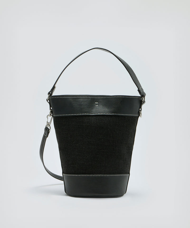 LUCIE (ルーシーミニ) 2WAY バッグ BLACK/BLACK (ブラック)