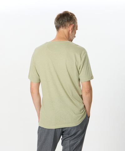 CREW NECK T-SHIRT w/ POCKET