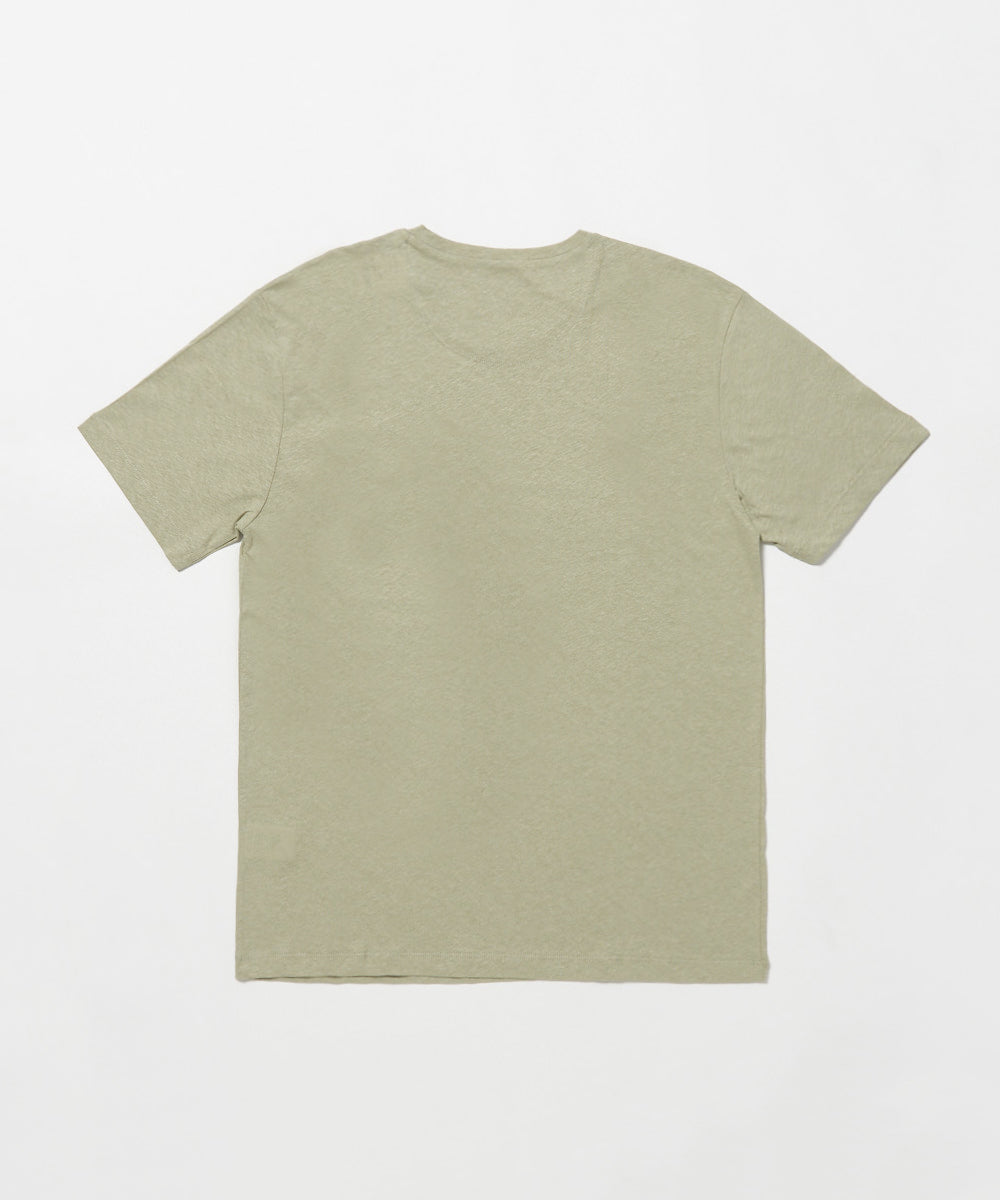 CREW NECK T-SHIRT w/ POCKET