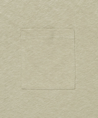 CREW NECK T-SHIRT w/ POCKET