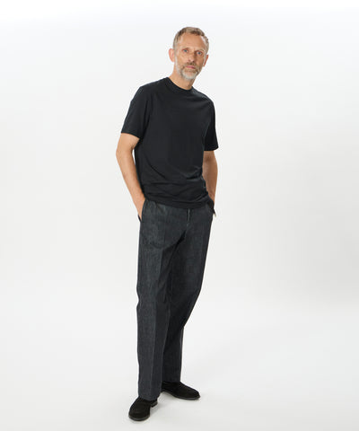 COTTON JERSEY CREW NECK T-SHIRT
