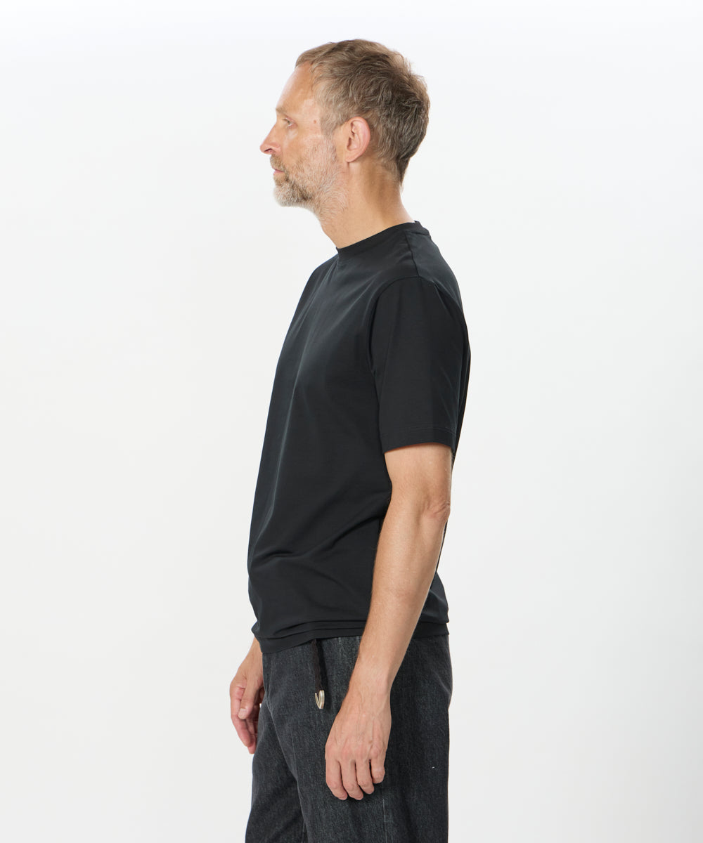 COTTON JERSEY CREW NECK T-SHIRT