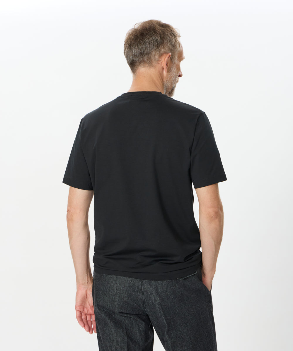 COTTON JERSEY CREW NECK T-SHIRT