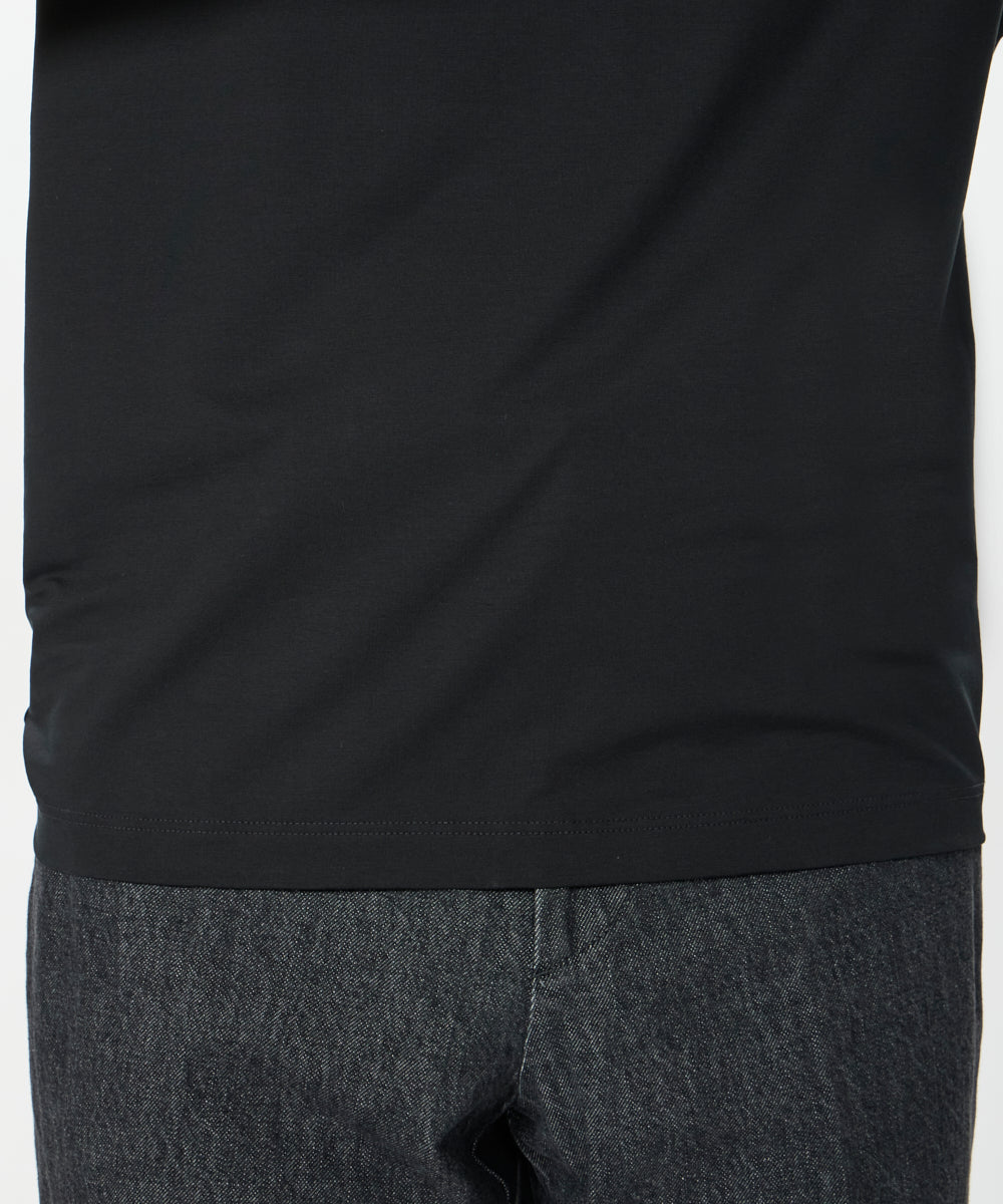COTTON JERSEY CREW NECK T-SHIRT