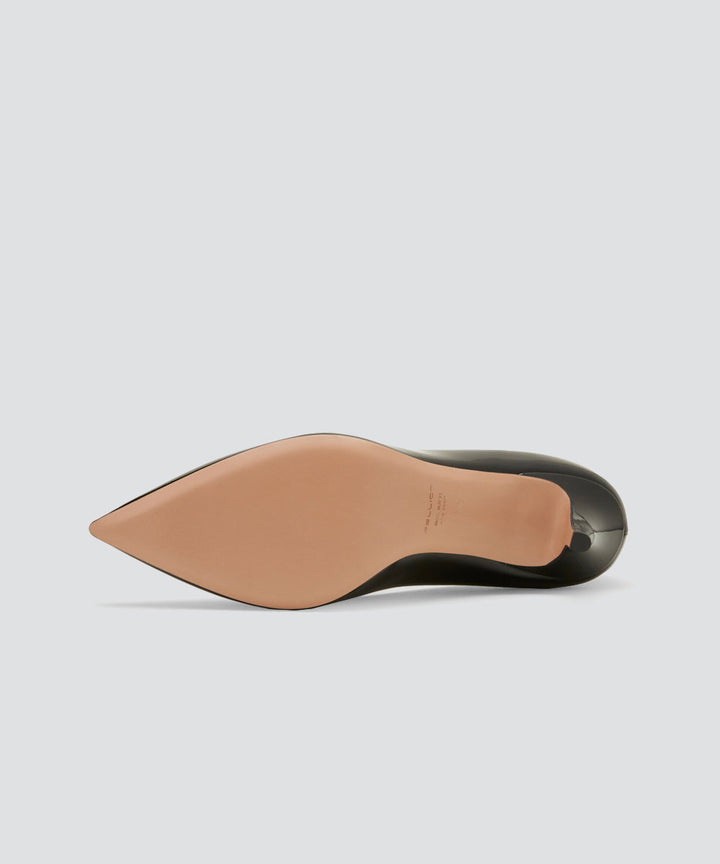 PELLICO ANIMA アネッリ エナメルパンプス PELLICO | アネッリ エナメル パンプス 8.0cm BEIGE - アマン