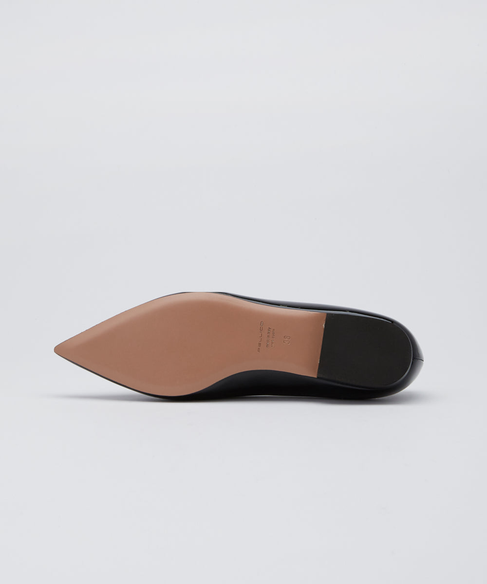 PELLICO | アネッリ エナメル パンプス 1.0cm BLACK - アマン