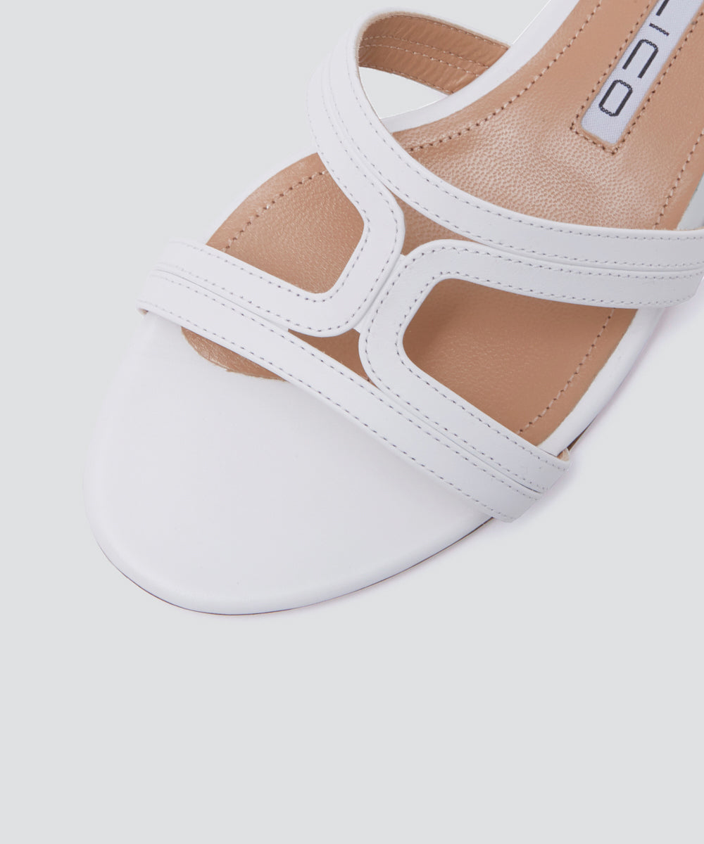 ペリーコ SAMI カナーレ サンダル ホワイト 34 PELLICO | カナーレ サンダル 1.0cm BRIGHT WHITE - アマン
