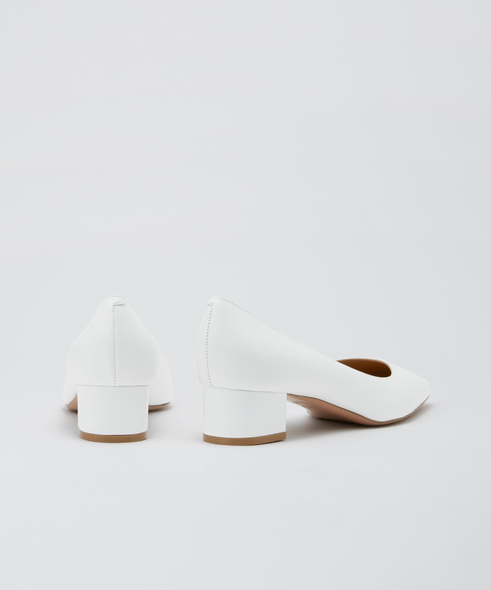 PELLICO | アネッリ キャビア パンプス 4.5cm WHITE - アマン