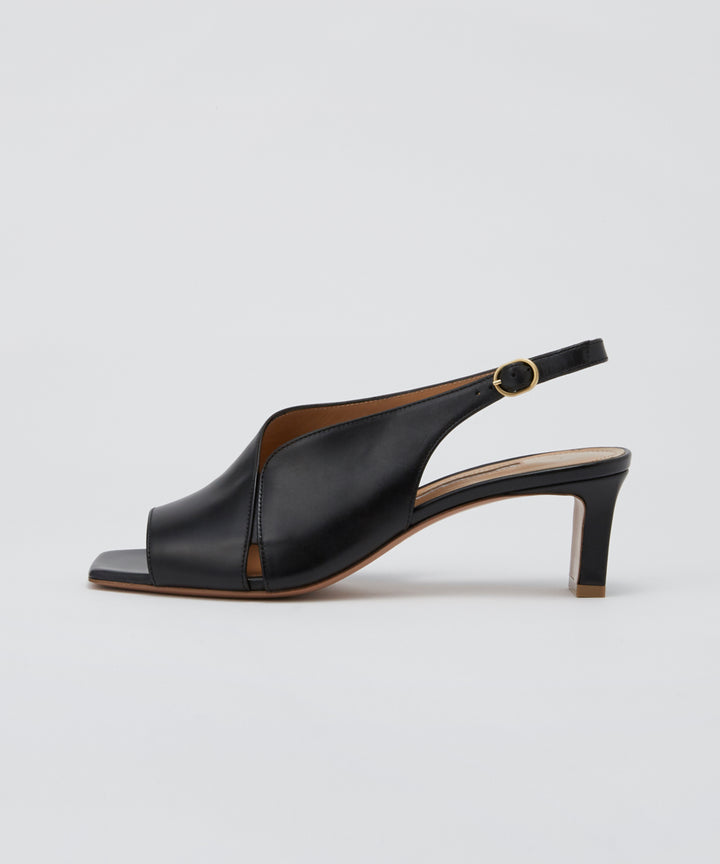 SILVER リネア サンダル 5.0CM BLACK