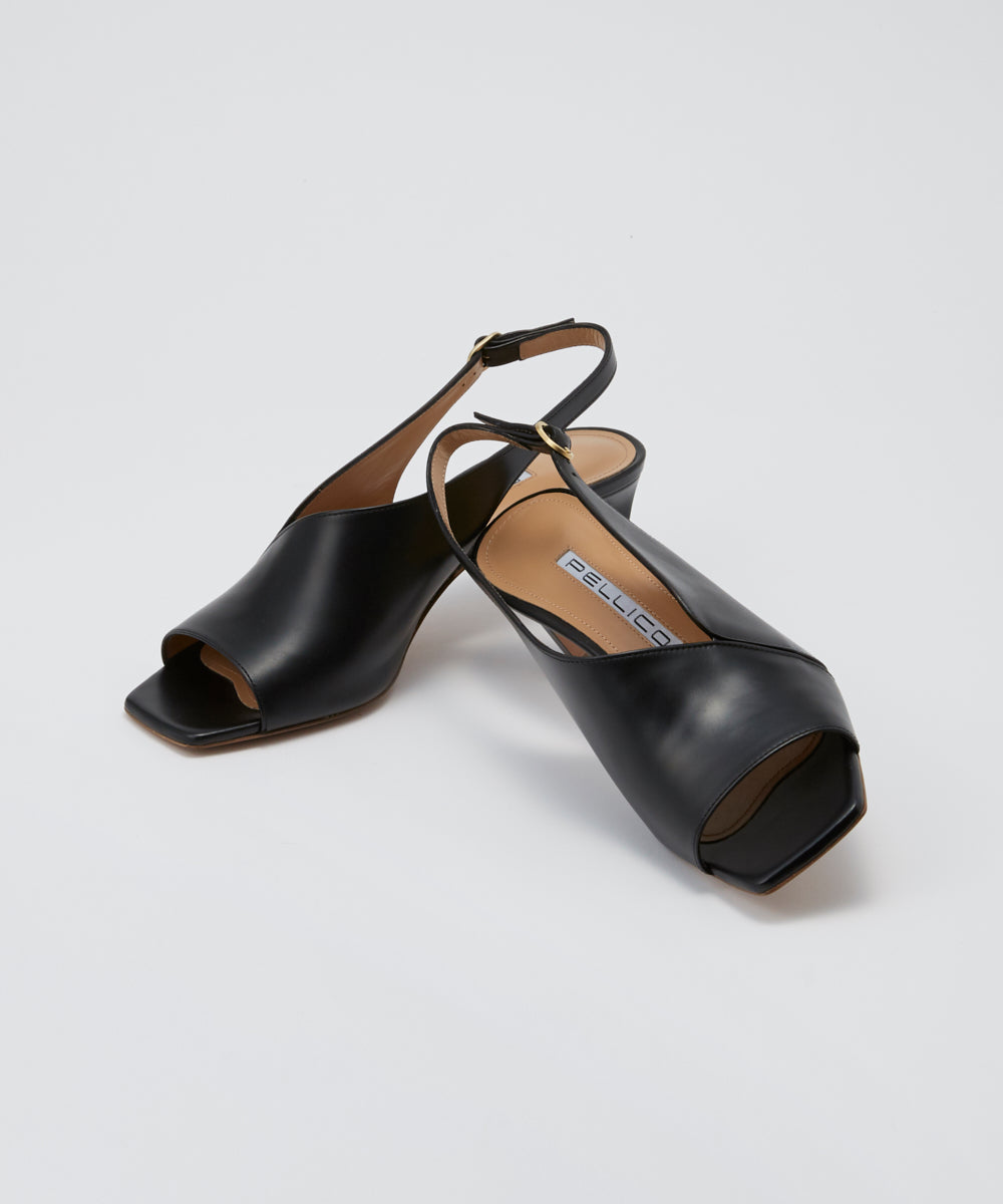ペリーコ　サンダル　シルバー　新品 PELLICO | リネア サンダル 5.0cm BLACK - アマンオンライン