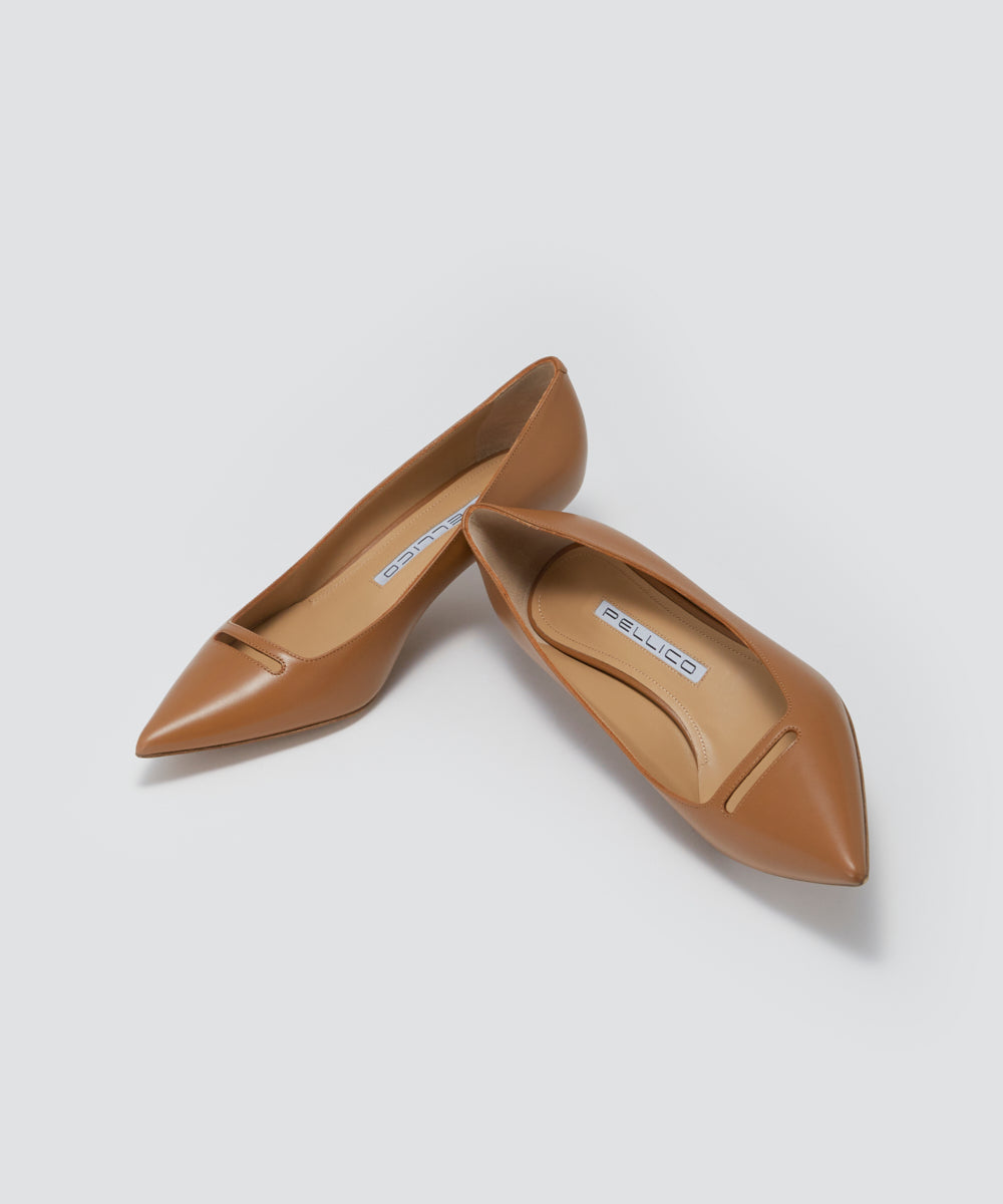 PELLICO アネッリ スムース パンプス 3.5cm CLAY パンプス AMAN ONLINE 