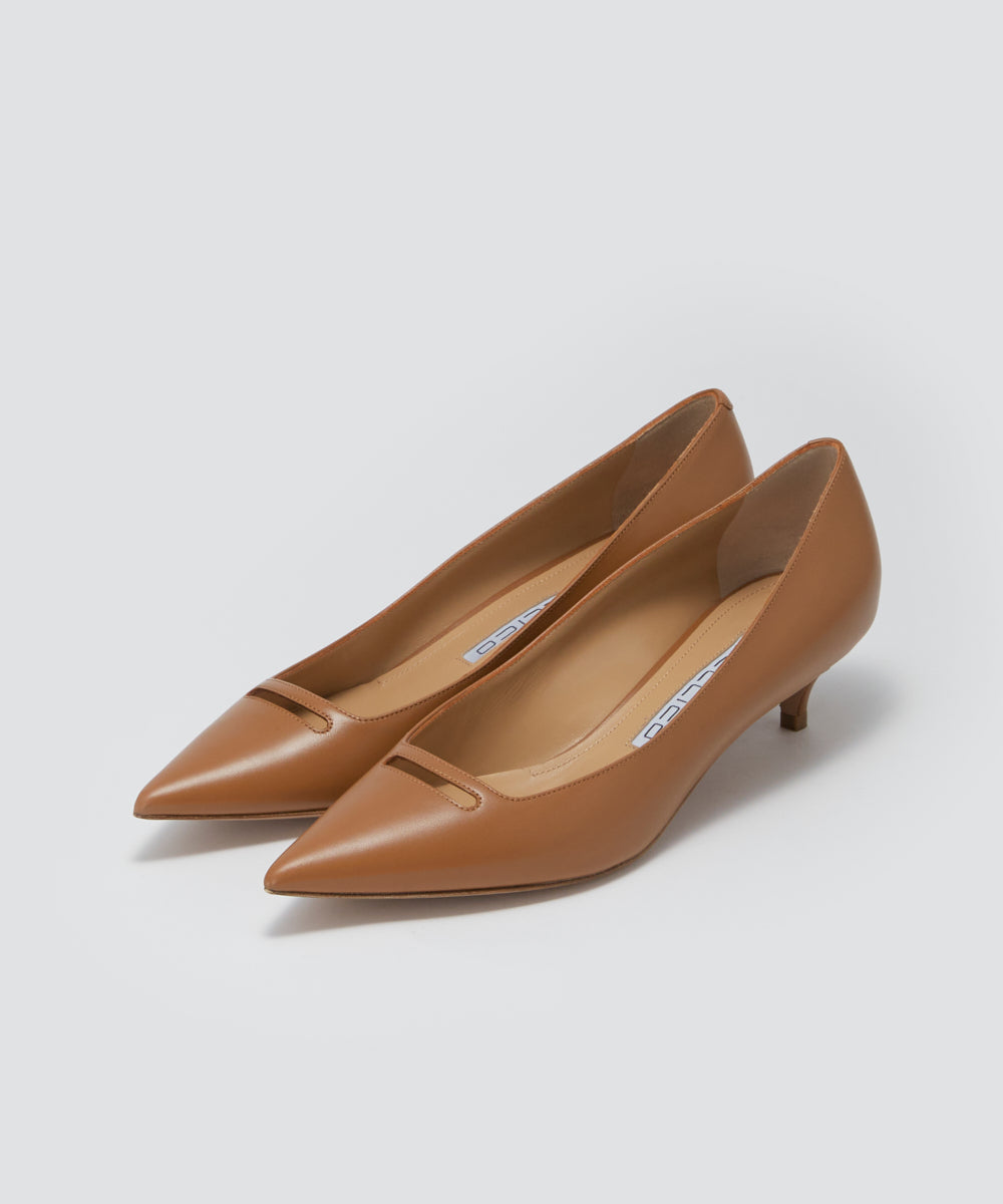 PELLICO ANIMA パンプスマスタード34