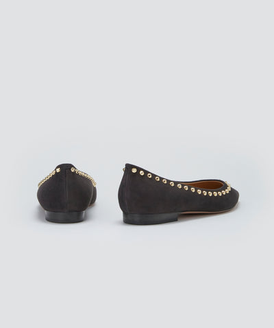 ANIMA スタッズパンプス 1.0cm CHARCOAL GREY