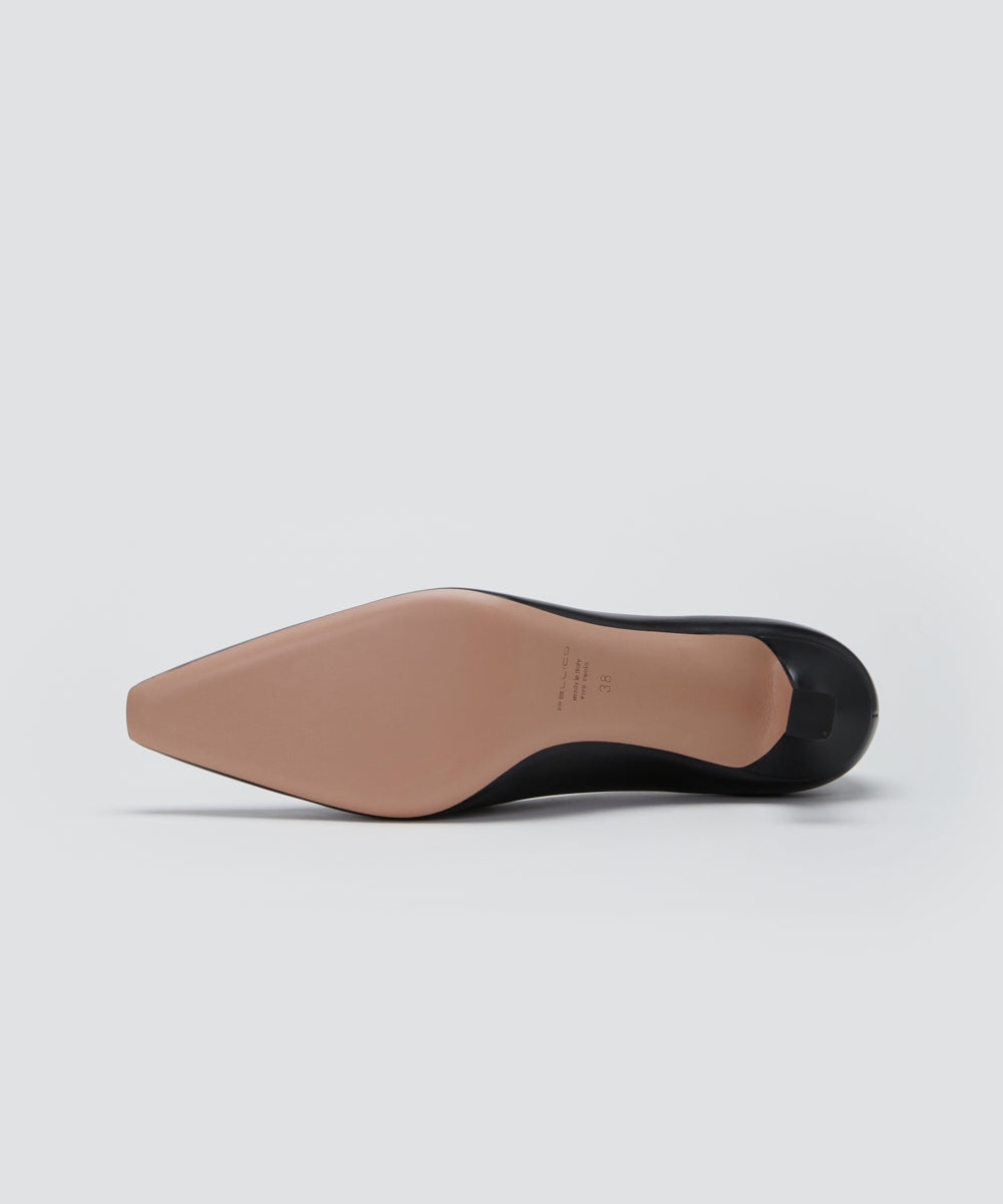 PELLICO アネッリソレッラ スムース パンプス 6.5cm BLACK パンプス 