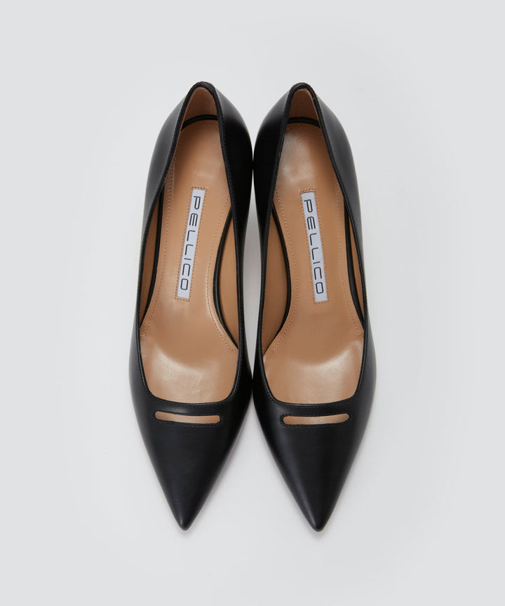 PELLICO | アネッリ スムース パンプス 6.5cm BLACK - アマン