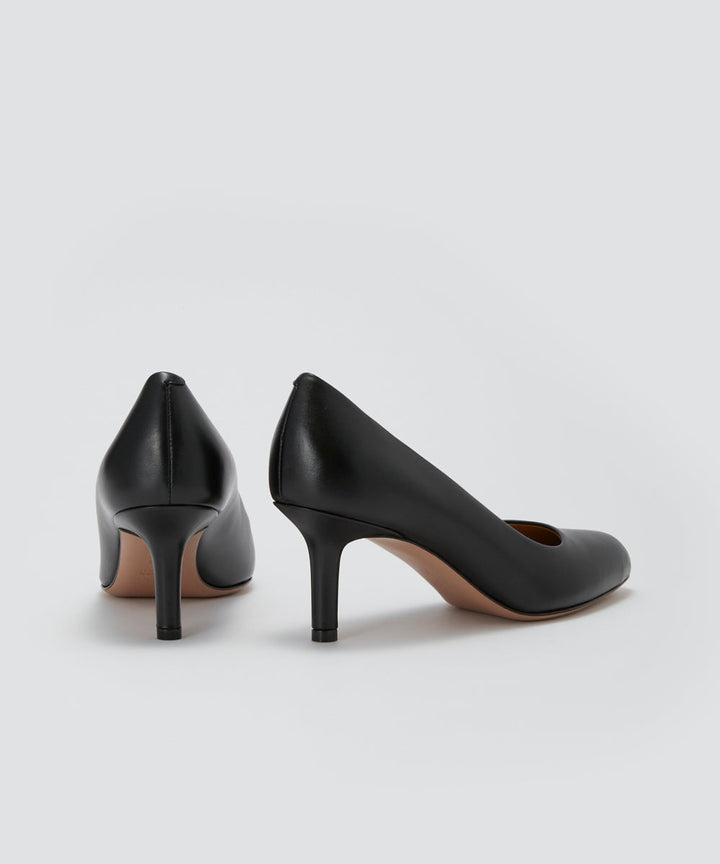 PELLICO | スムース パンプス 6.5cm BLACK - アマンオンライン
