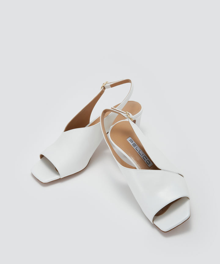 PELLICO | リネア サンダル 5.0cm WHITE - アマンオンライン
