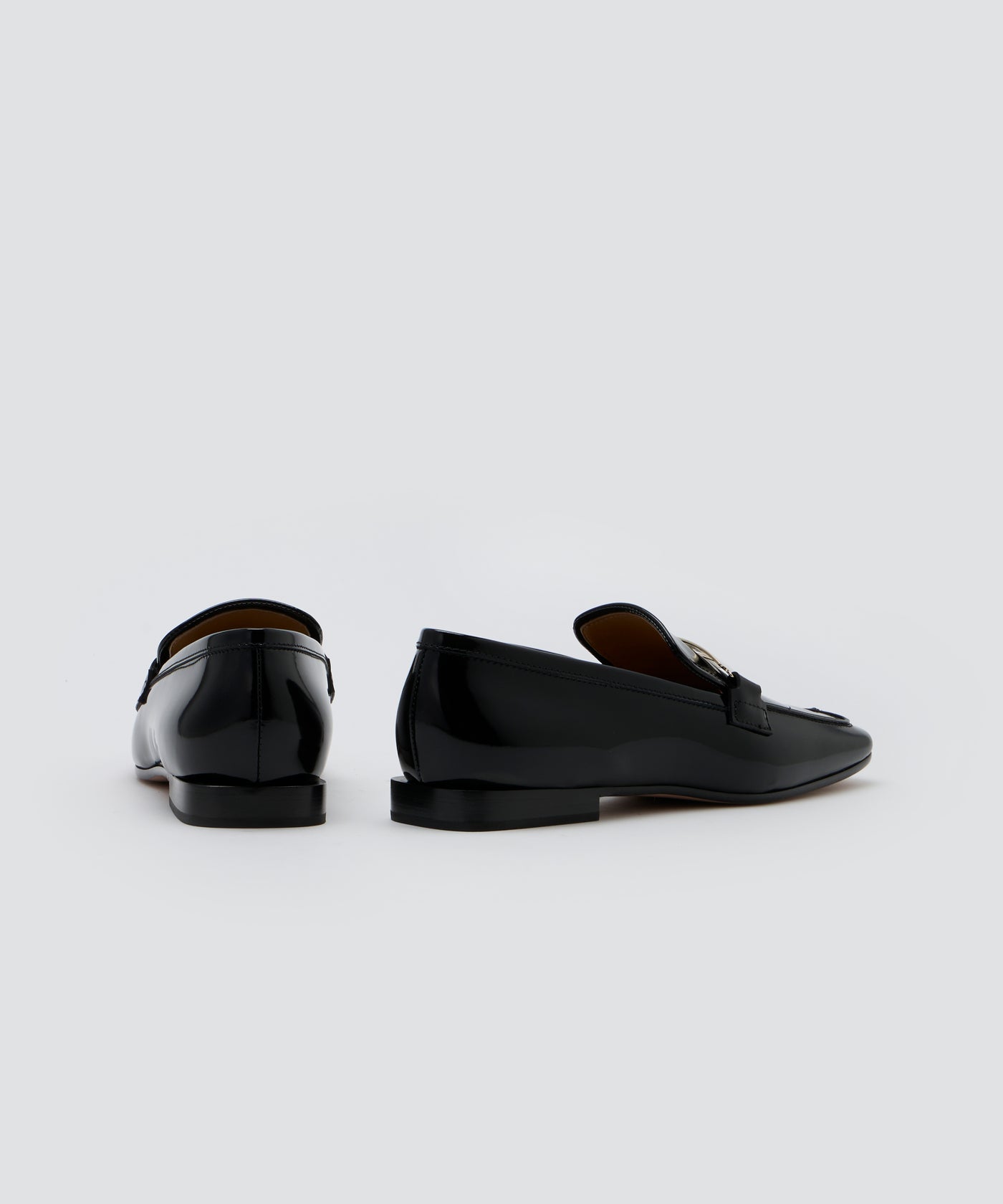 CLIO アネッリフィッビア スマルト ローファー 1.0cm BLACK