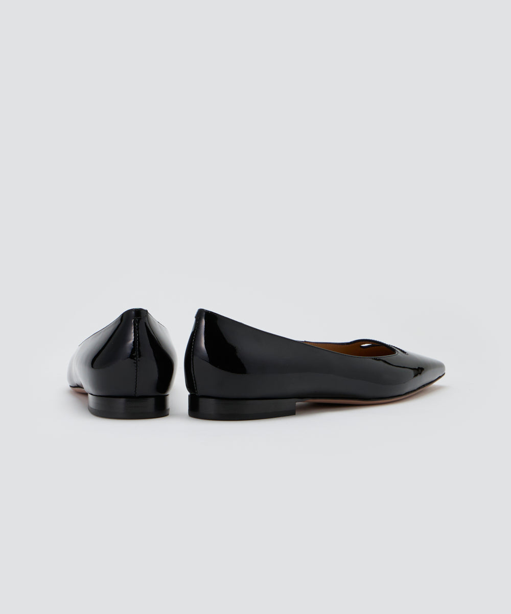 PELLICO アネッリソレッラ エナメル パンプス 1.0cm BLACK パンプス 