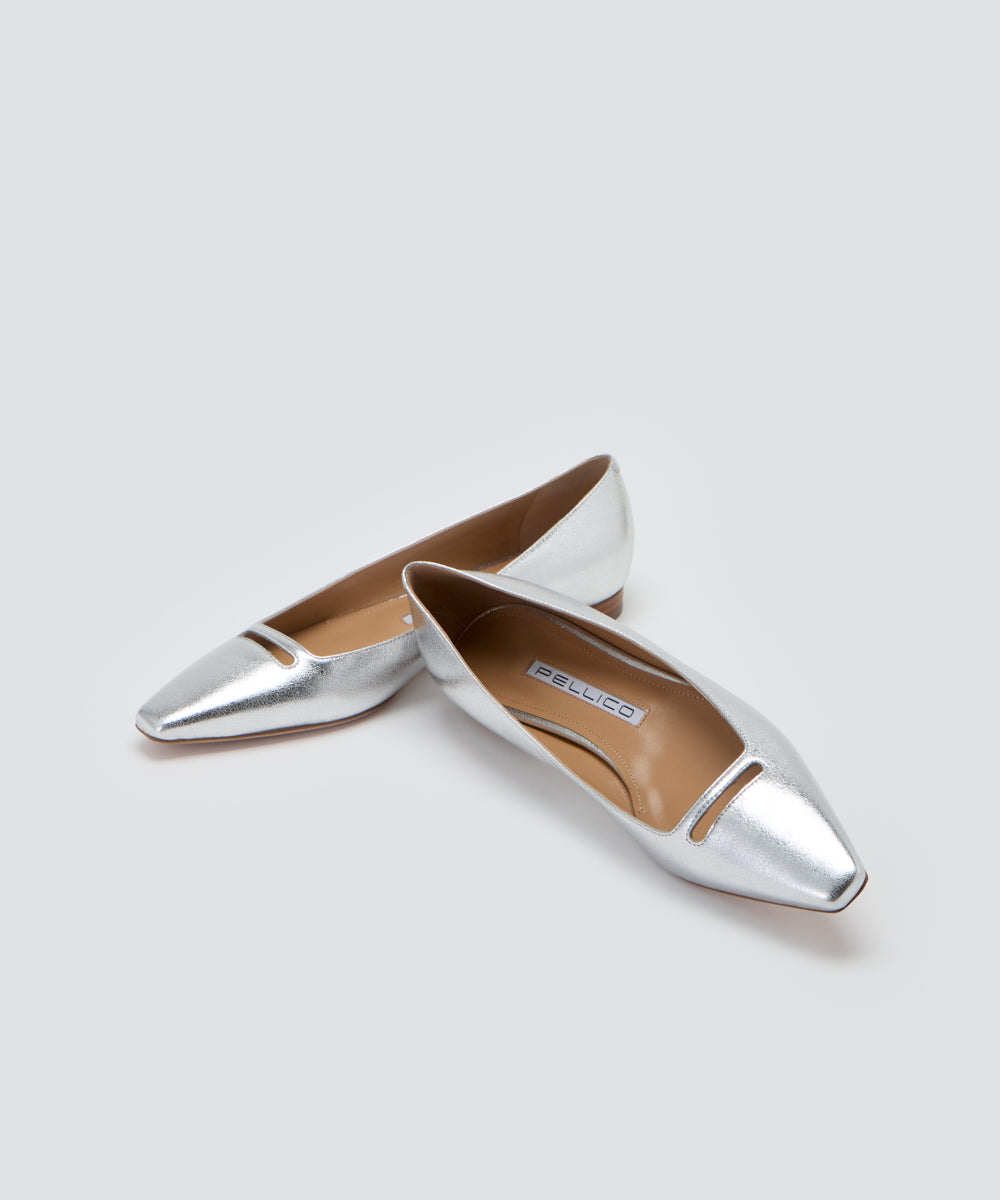 PELLICO | アネッリソレッラ パンプス 1.0cm SILVER - アマン
