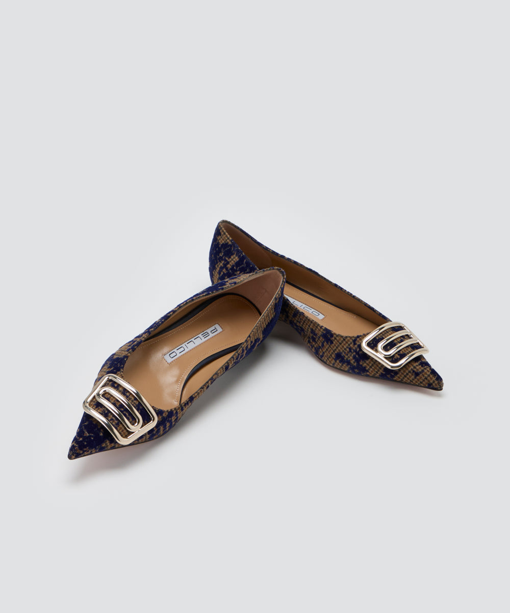 PELLICO デュエ アネッリ グランジ パンプス 1.0cm NAVY PELLICO デュエ アネッリ グランジ パンプス 1.0cm NAVY