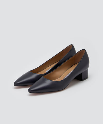NEBI パンプス 3.5cm NAVY