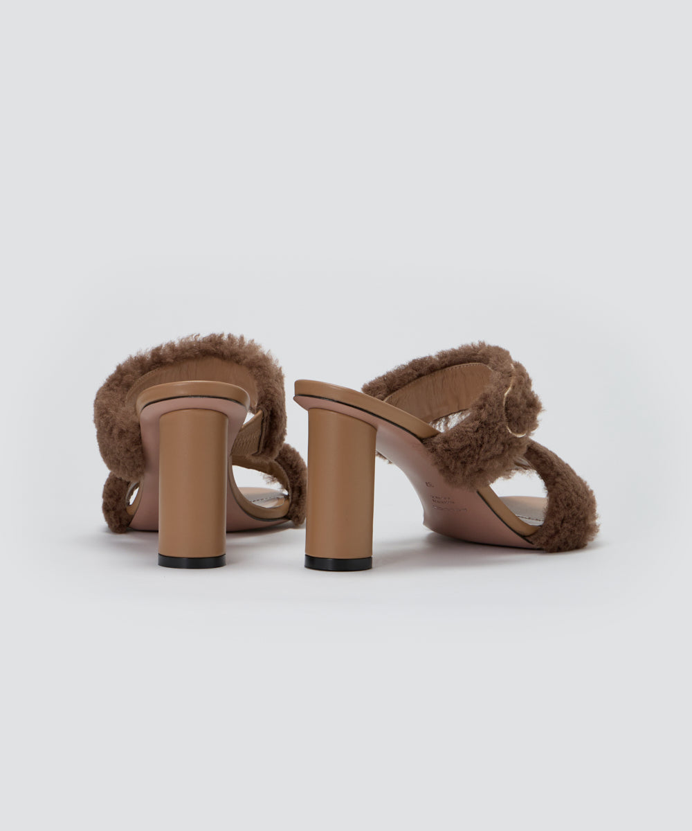 PELLICO サンダル 8.0cm CAMEL サンダル AMAN ONLINE STORE
