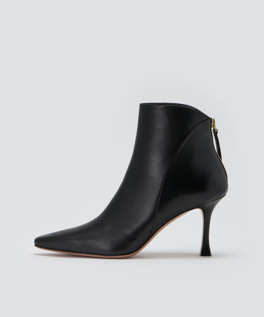 VENERE ショートブーツ 8.0CM BLACK