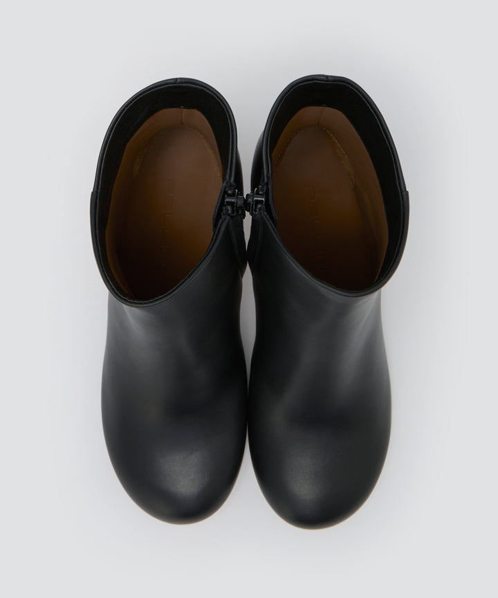 PELLICO ショートブーツ 8.0cm BLACK ブーツ AMAN ONLINE STORE
