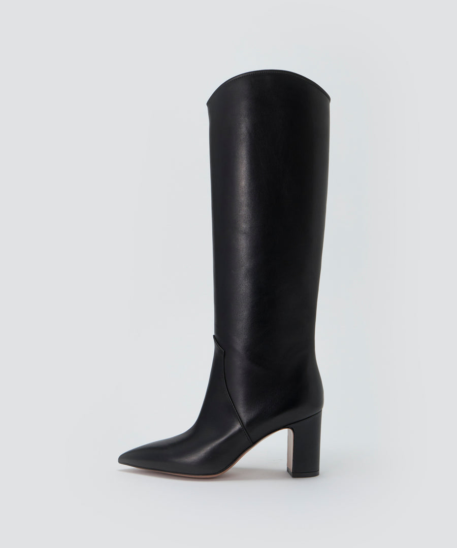 BOND ロングブーツ 8.0CM BLACK