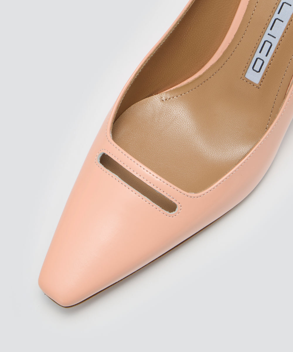 PELLICO アネッリソレッラ パンプス ラッカートヒール 6.5cm PELLICO アネッリソレッラ パンプス ラッカートヒール 6.5cm