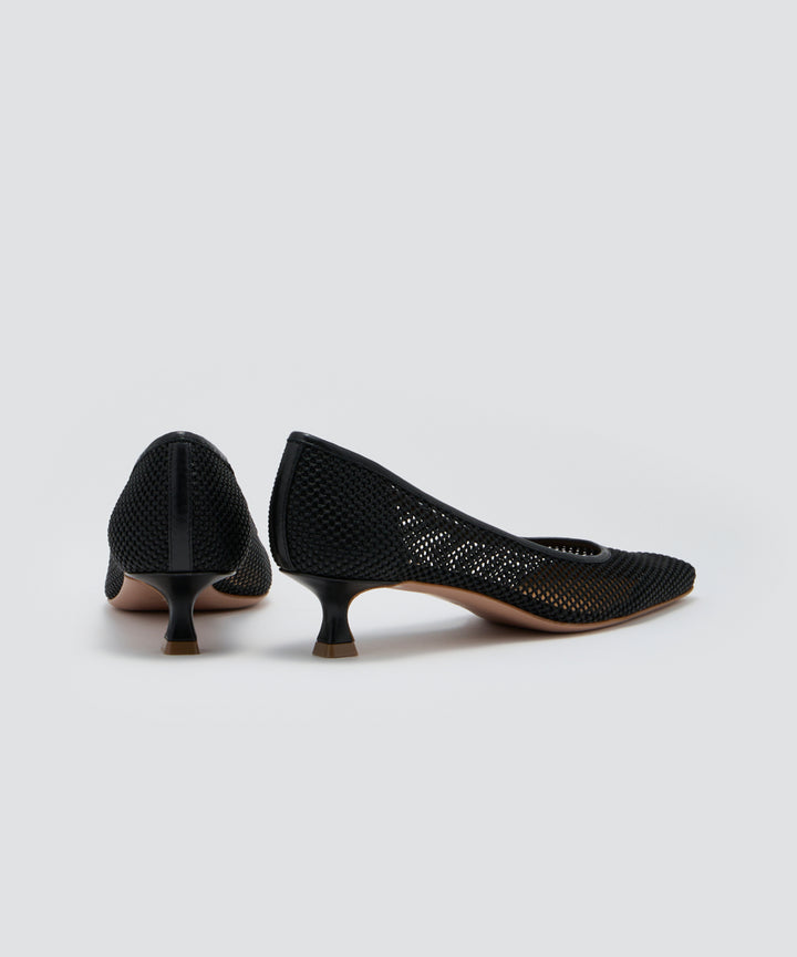 PELLICO | メッシュ パンプス 3.5cm BLACK - アマンオンラインストア 