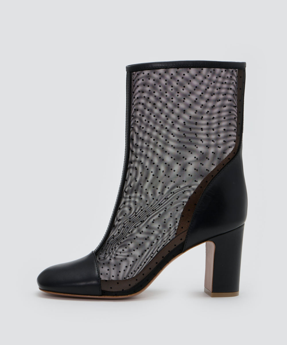 APEMA ショートブーツ 8.0CM DOT