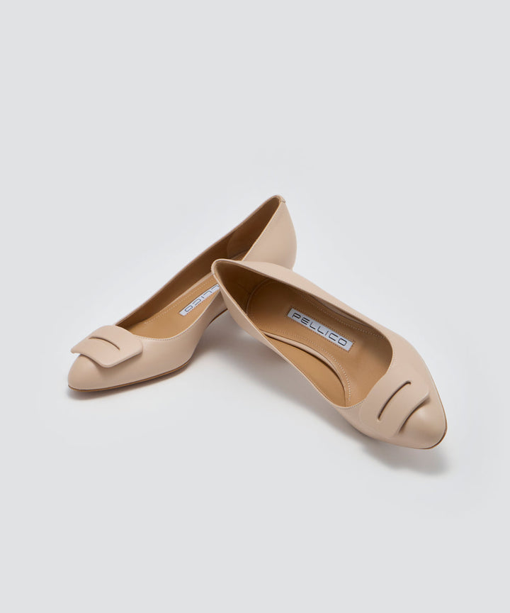 PELLICO | アネッリフィッビア パンプス 3.5cm BISQUE - アマン
