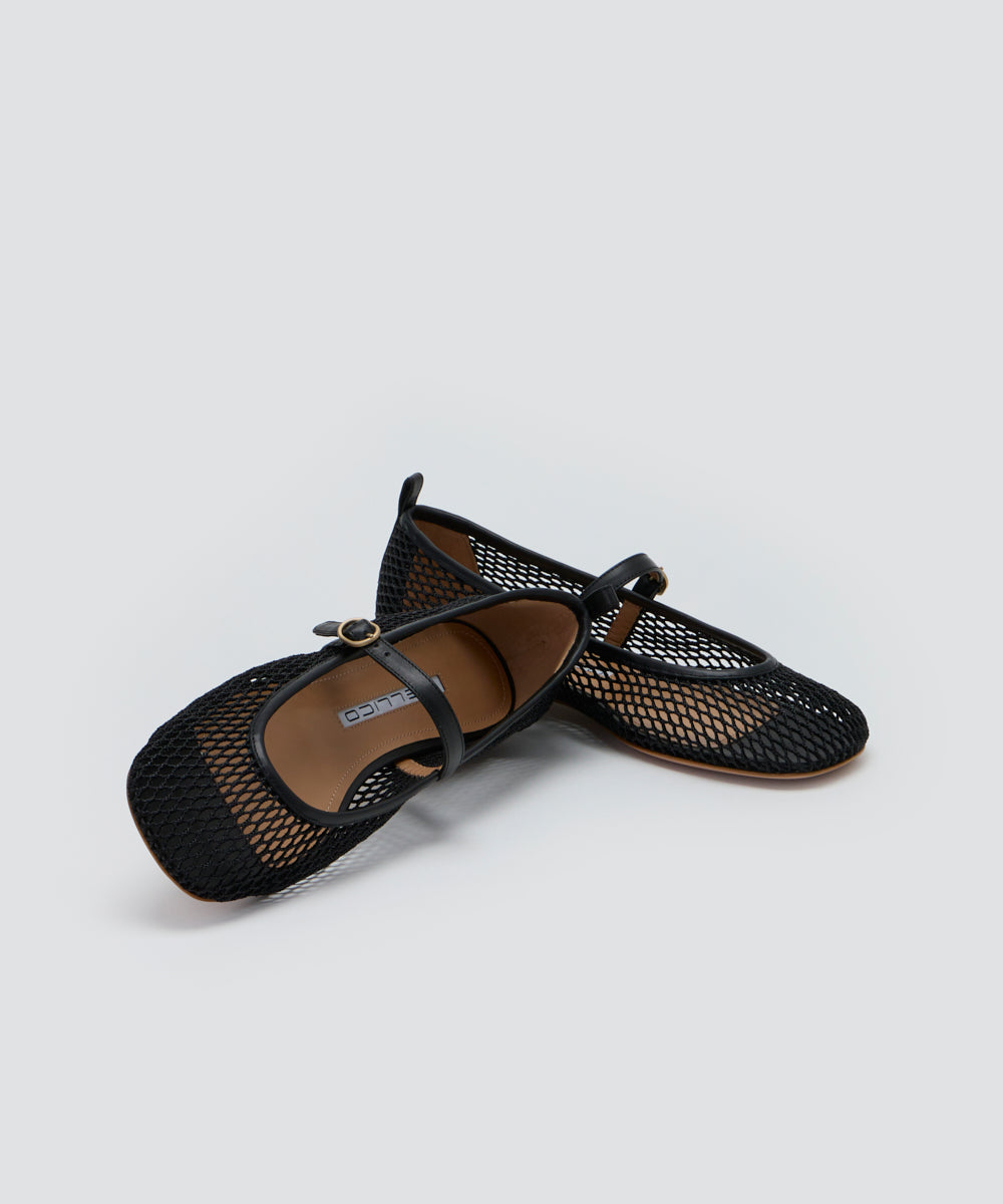PELLICO | メリージェーン メッシュ パンプス 1.0cm BLACK - アマンオンラインストア – AMAN ONLINE STORE