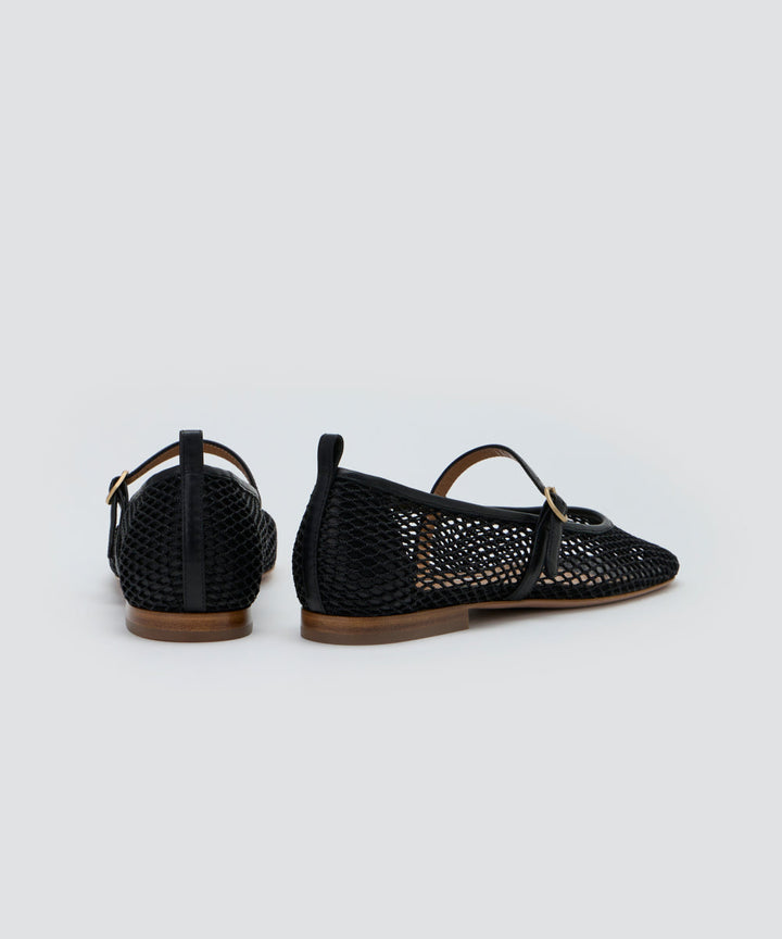 PELLICO | メリージェーン メッシュ パンプス 1.0cm BLACK PELLICO | メリージェーン メッシュ パンプス 1.0cm BLACK