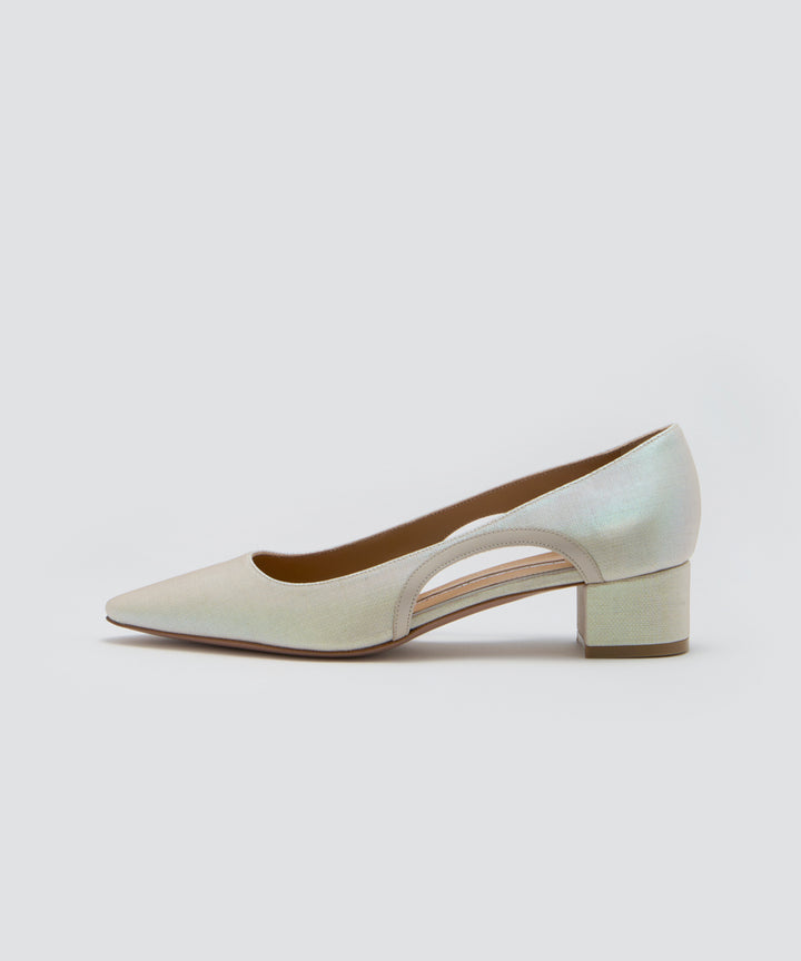 PELLICO ベージュ レザー パンプス　ルネッタ　36 PELLICO ベージュ レザー パンプス ルネッタ 36