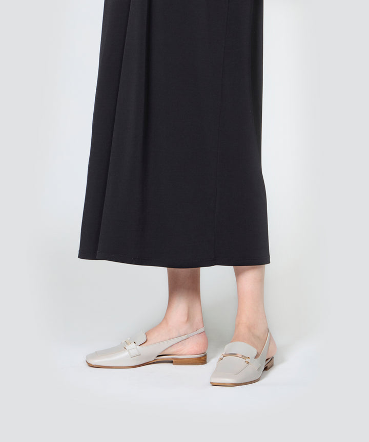 CLIO クラシコ バックスリング ローファー 1.0CM ASH WHITE