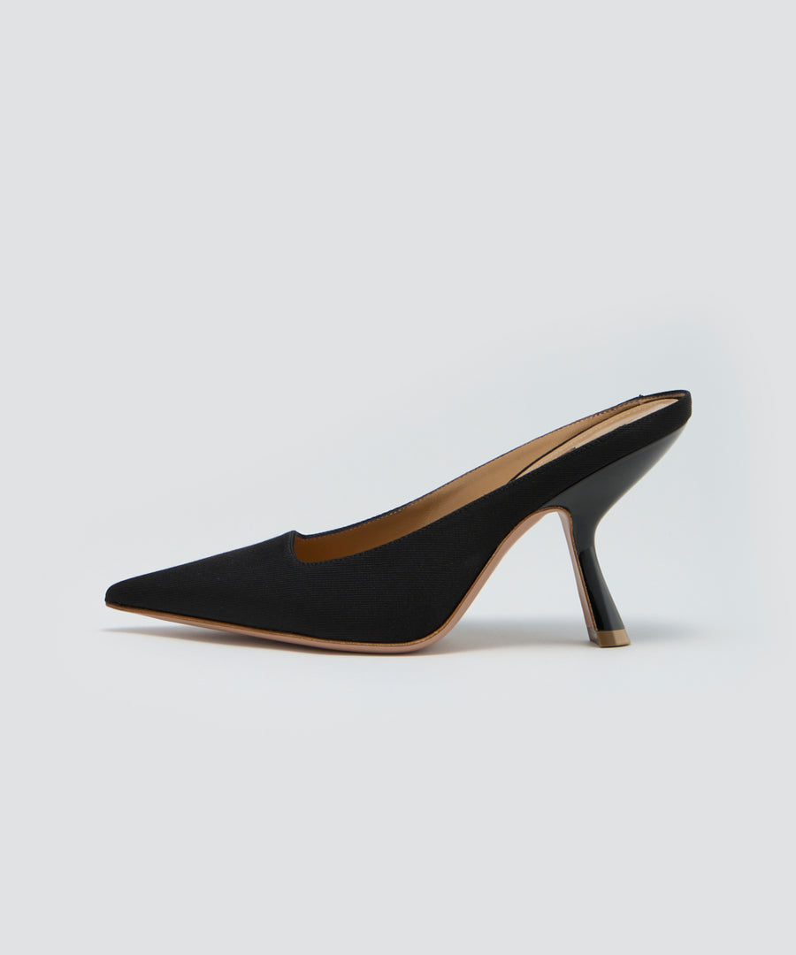 CUORE ミュール 9.0cm BLACK