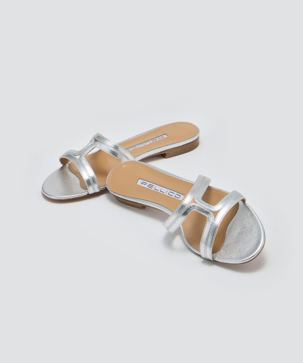 PELLICO | カナーレ サンダル 1.0cm SILVER - アマンオンラインストア
