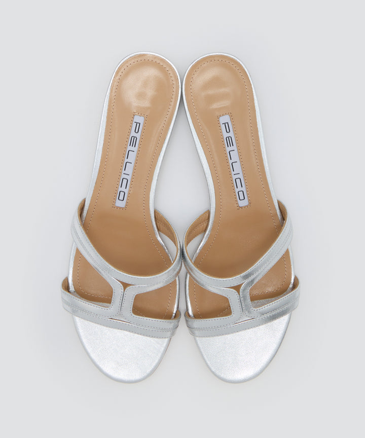 PELLICO | カナーレ サンダル 1.0cm SILVER - アマンオンライン