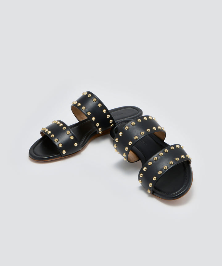 PELLICO スタッズ サンダル 1.0cm BLACK サンダル AMAN ONLINE
